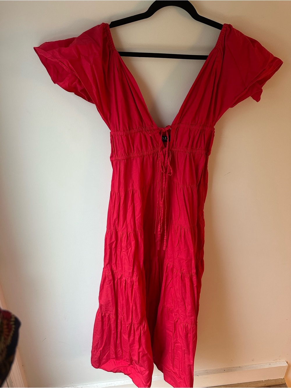 Few Moda OPT Fallen Dress in Raspberry - Picture 2 of 7